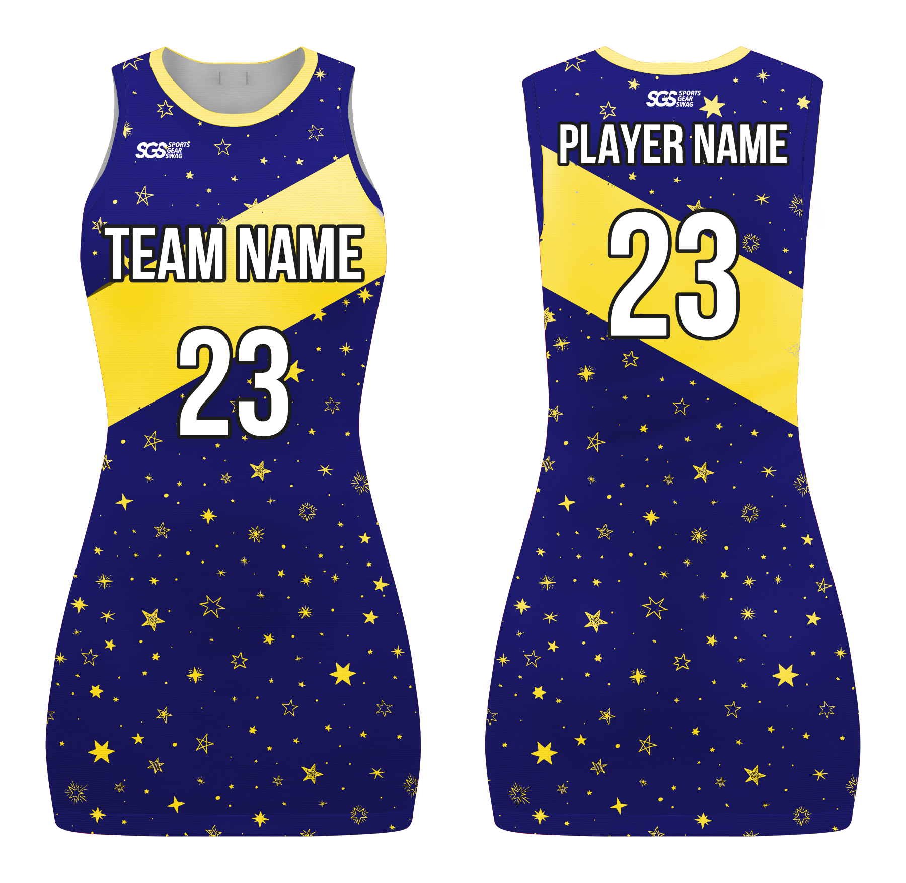 Custom star bright  adult youth unisex basketball jersey dresses - Jersey-dresses
