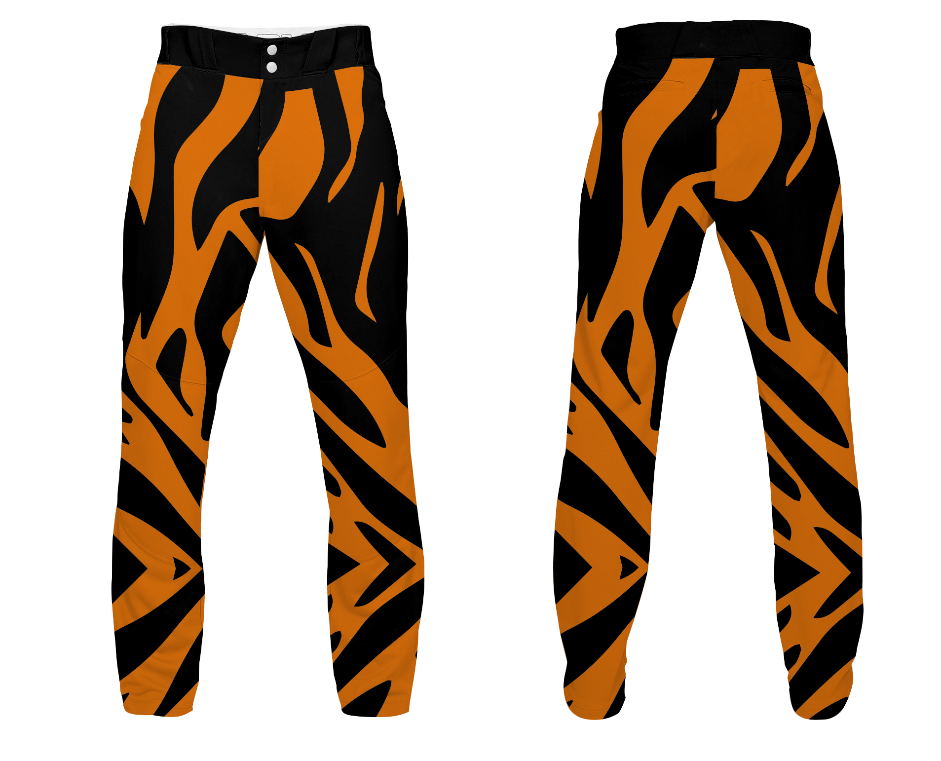 Custom tiger animal adult youth unisex baseball jersey - Jersey