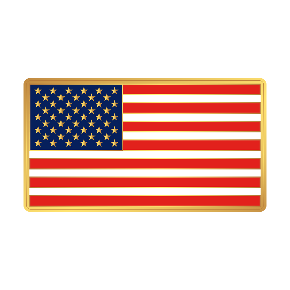 Flag pins awards - Pins-awards