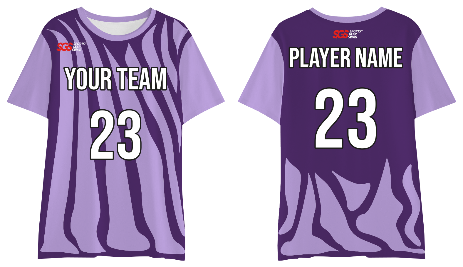 Custom moisture wicking  deep violet adult youth unisex shirt - Pickleball-jerseys
