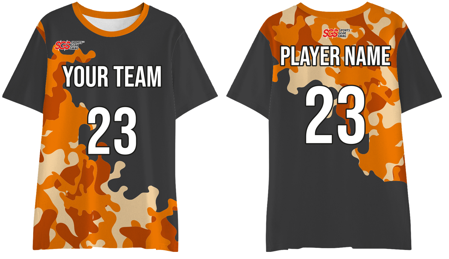 Custom pickleball shirt adult youth unisex urban camo - Pickleball-jerseys
