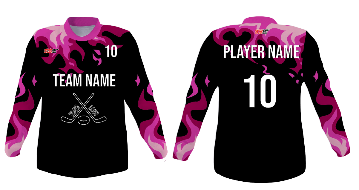 Custom nice nature design youth unisex hockey jersey - Jersey