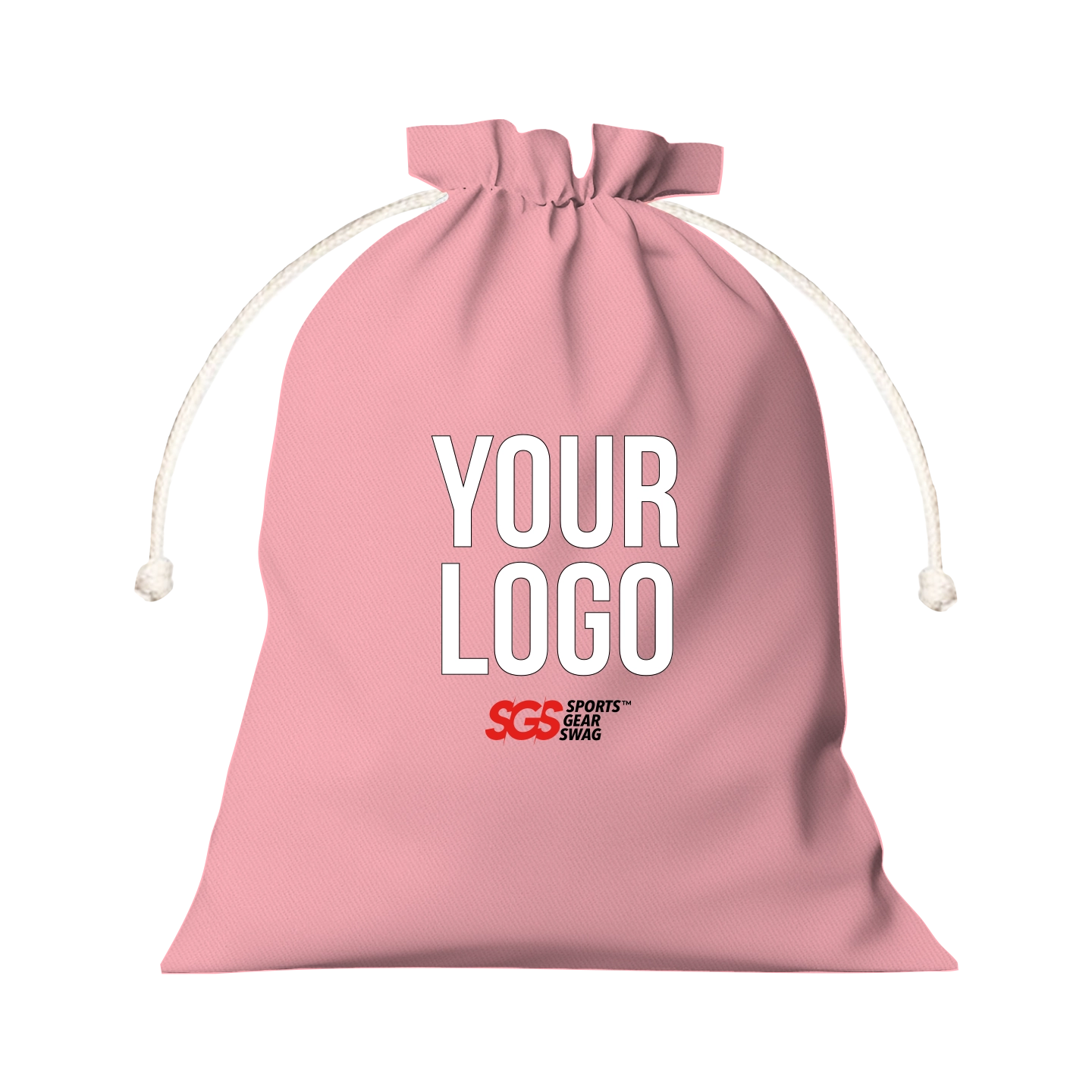 Custom drawstring tote bag subtle bloom - Drawstring-tote-bags