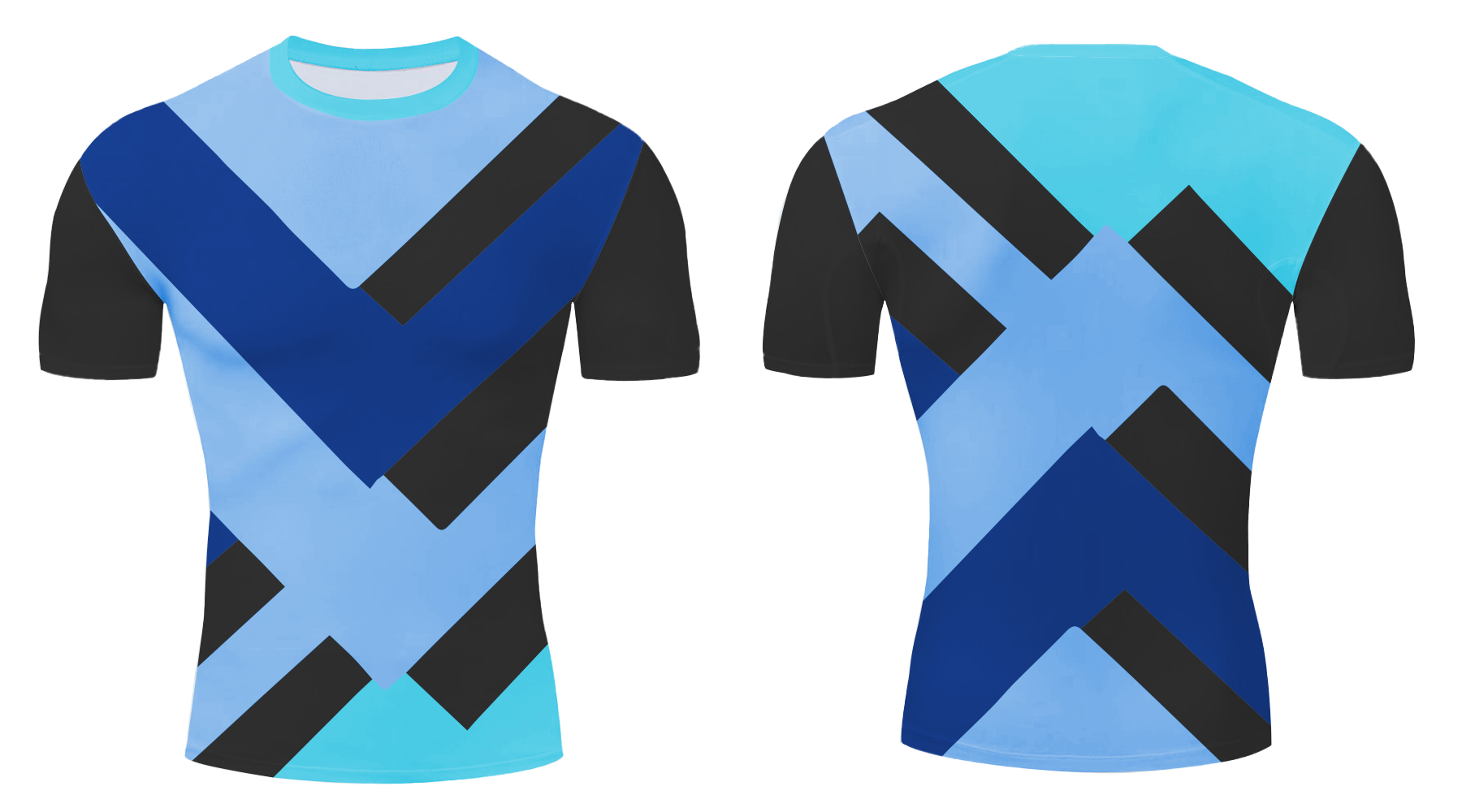 Custom v-design type adult youth unisex compression shirt - Compression-shirts