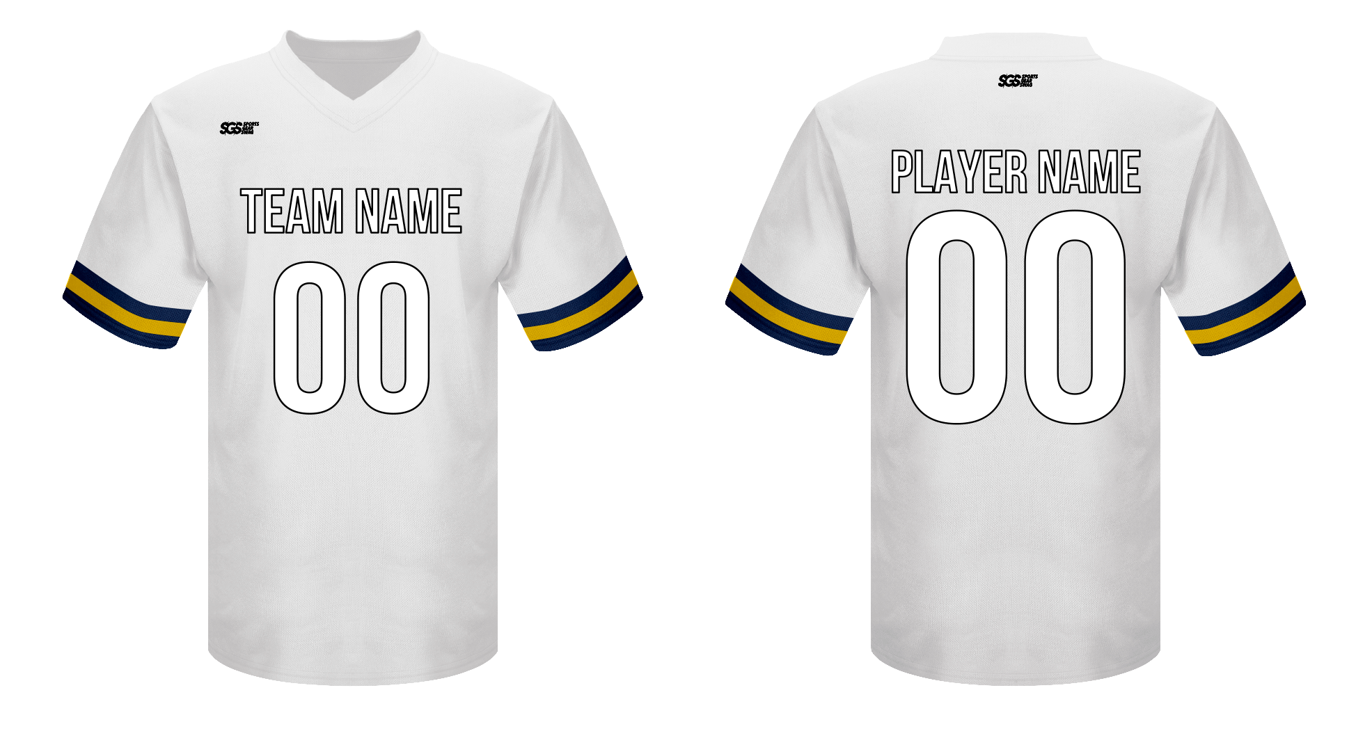 Custom football jersey adult youth unisex classic elegance - Jersey