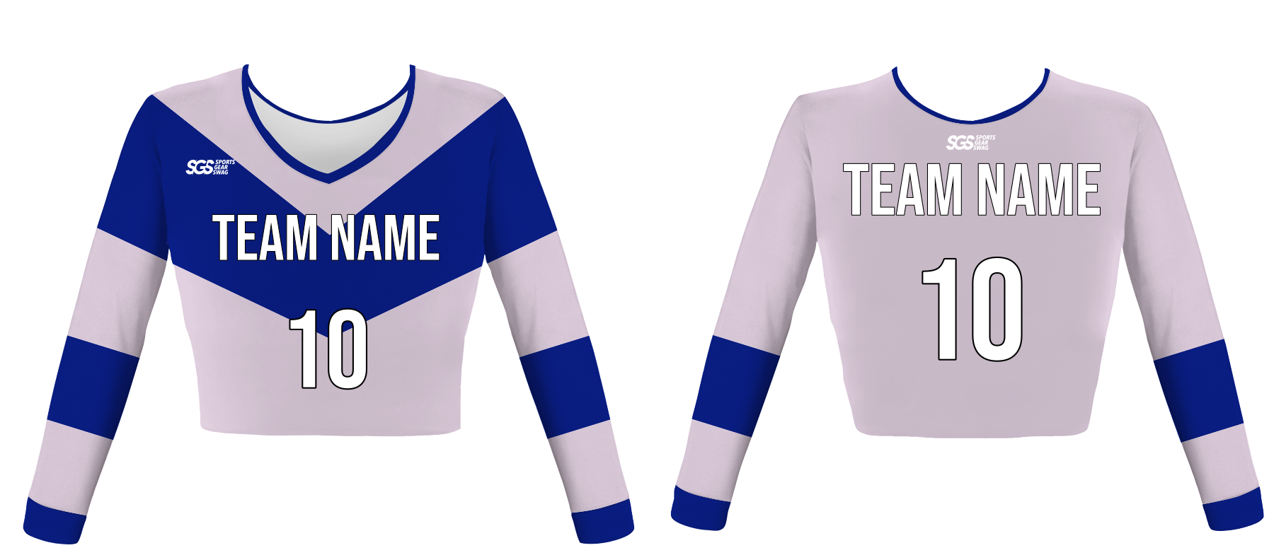 Custom amazing   solids adult youth unisex cheerleading long sleeve jerseys - Jersey
