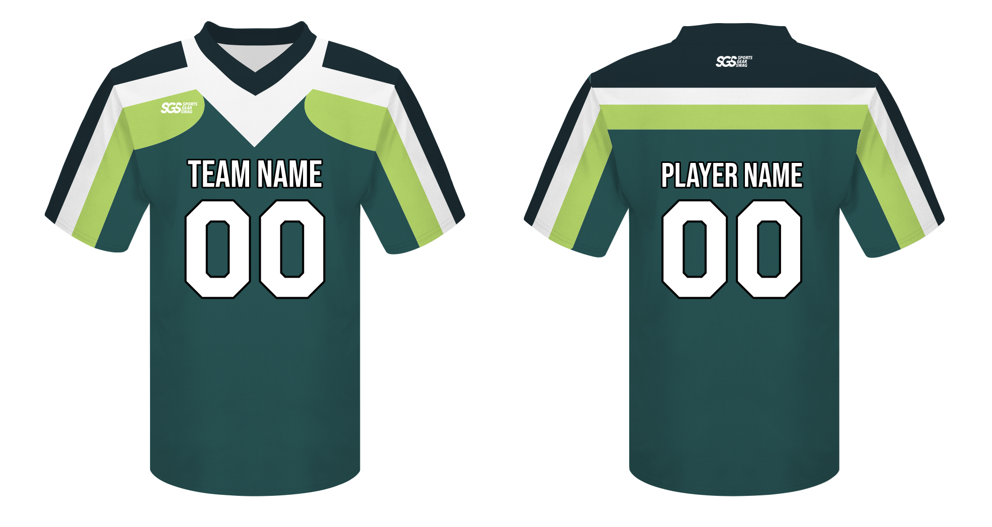 Custom shoulder layers adult youth unisex football jersey - Jersey