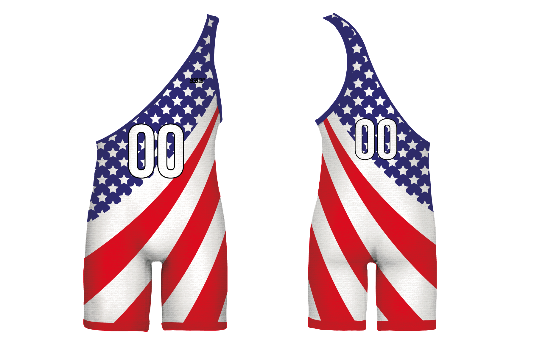Custom adult youth unisex single strap powerlifting suits usa power - Powerlifting-singlets