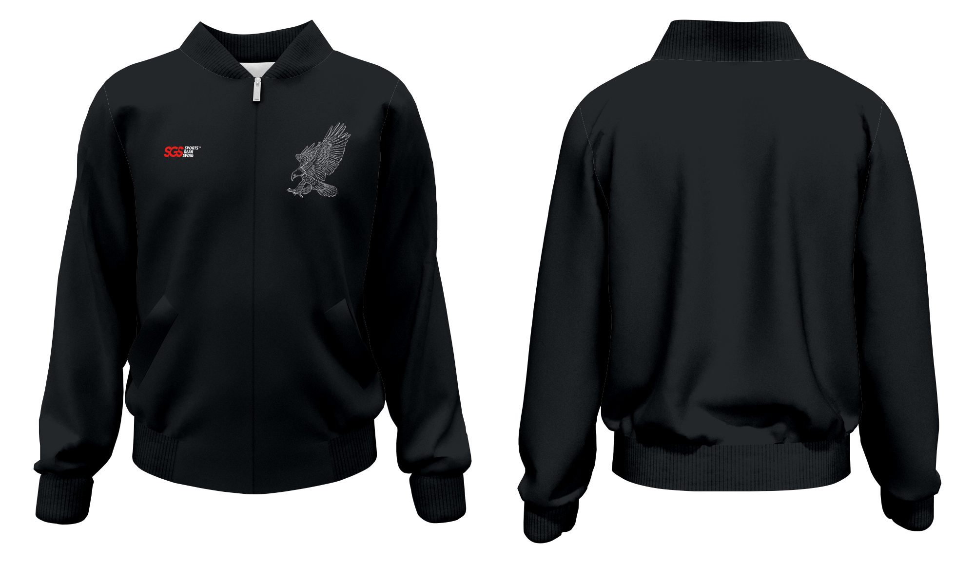 Custom bomber jacket adult youth unisex daily layer - Bomber-jacket