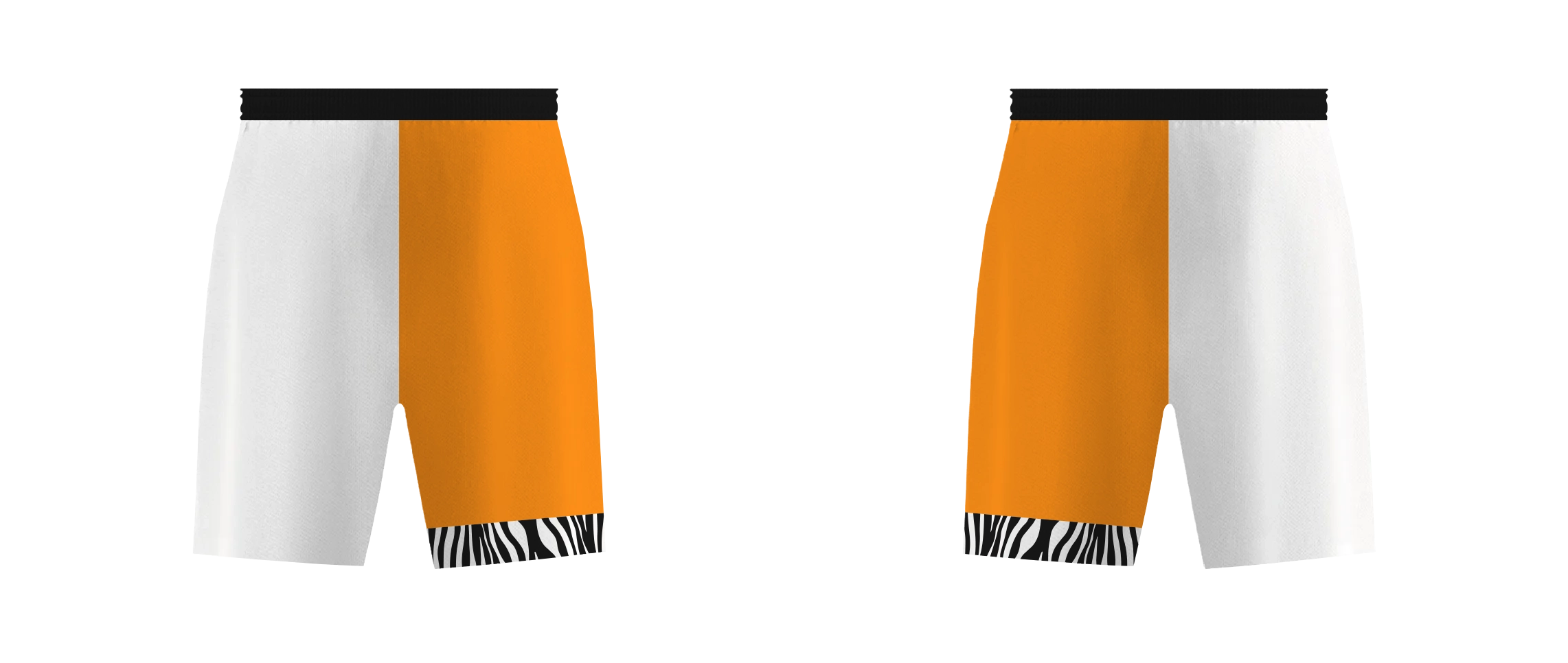 Custom zebra skin adult youth unisex cheerleading shorts - Cheerleading-shorts