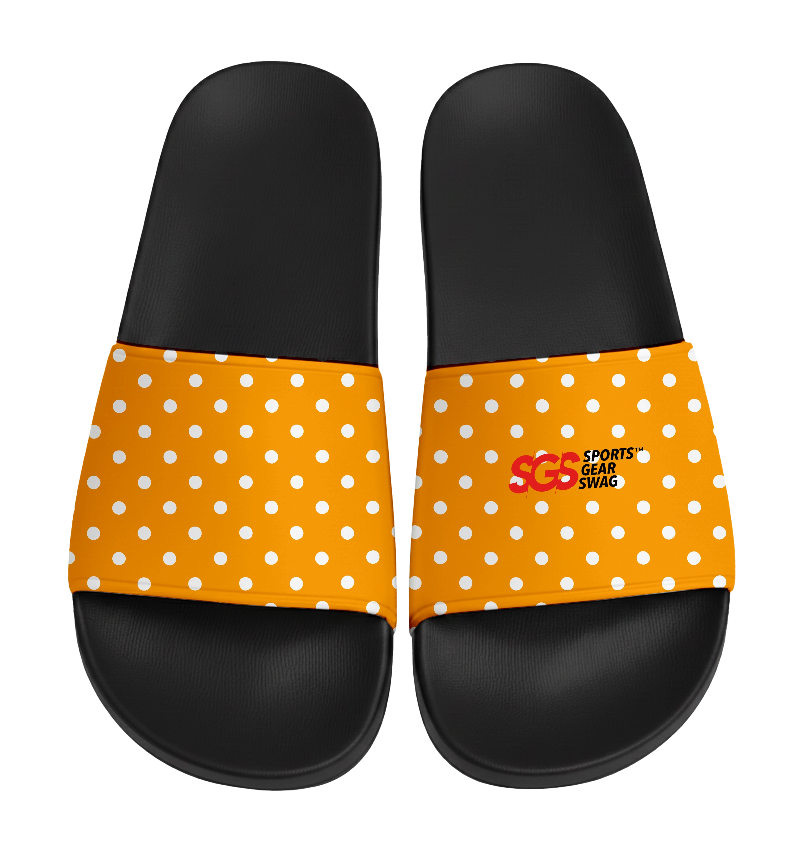 Custom slides black unisex olka - Slides