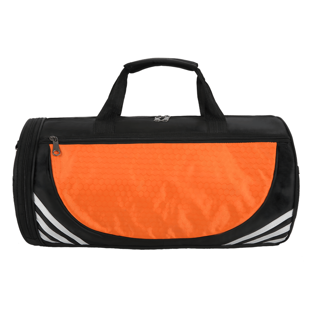 Black, orange, & white duffle bag - Duffle-bags