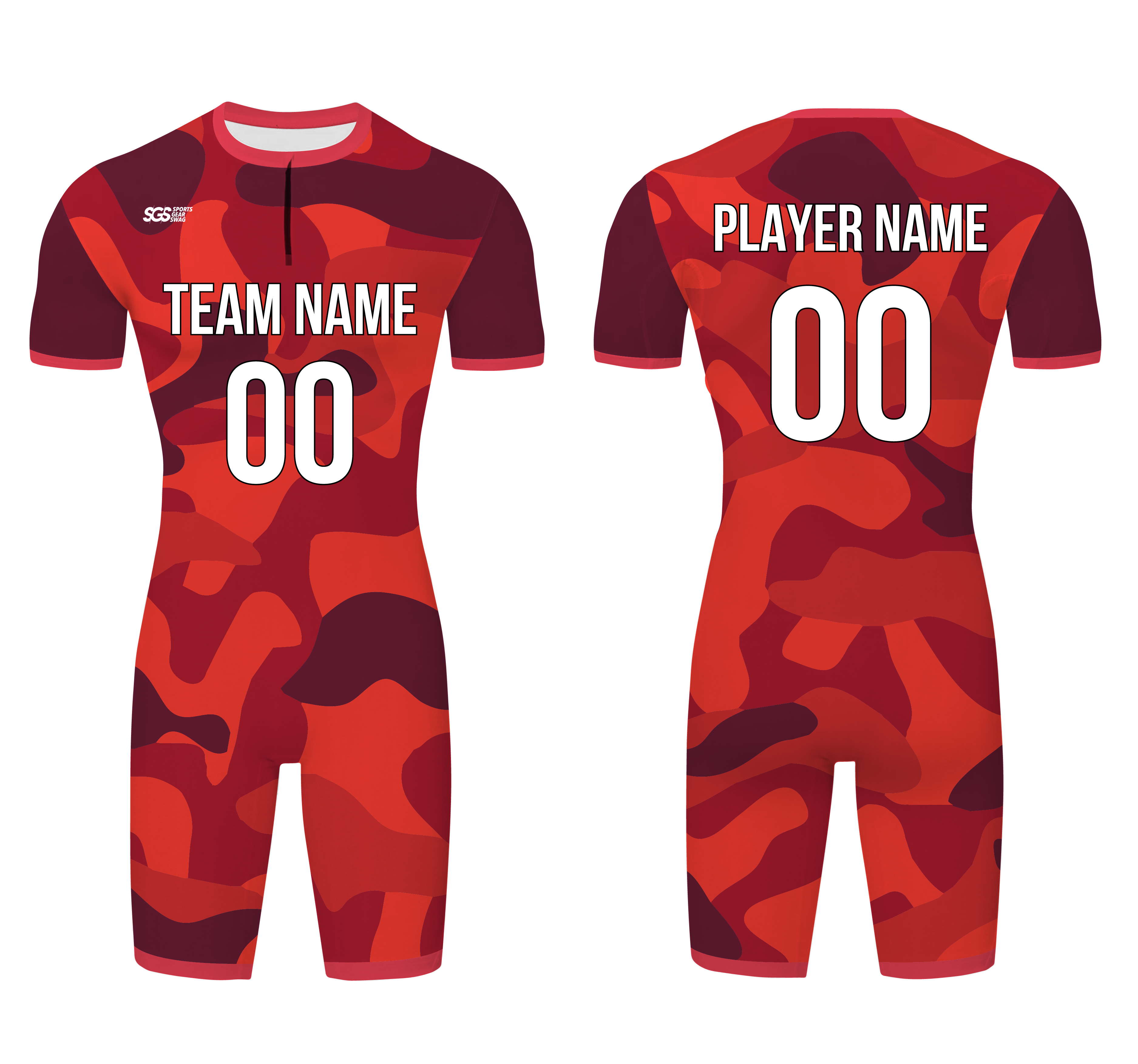 Custom water men speed suit ruby rapids - Men-water-speed-suits