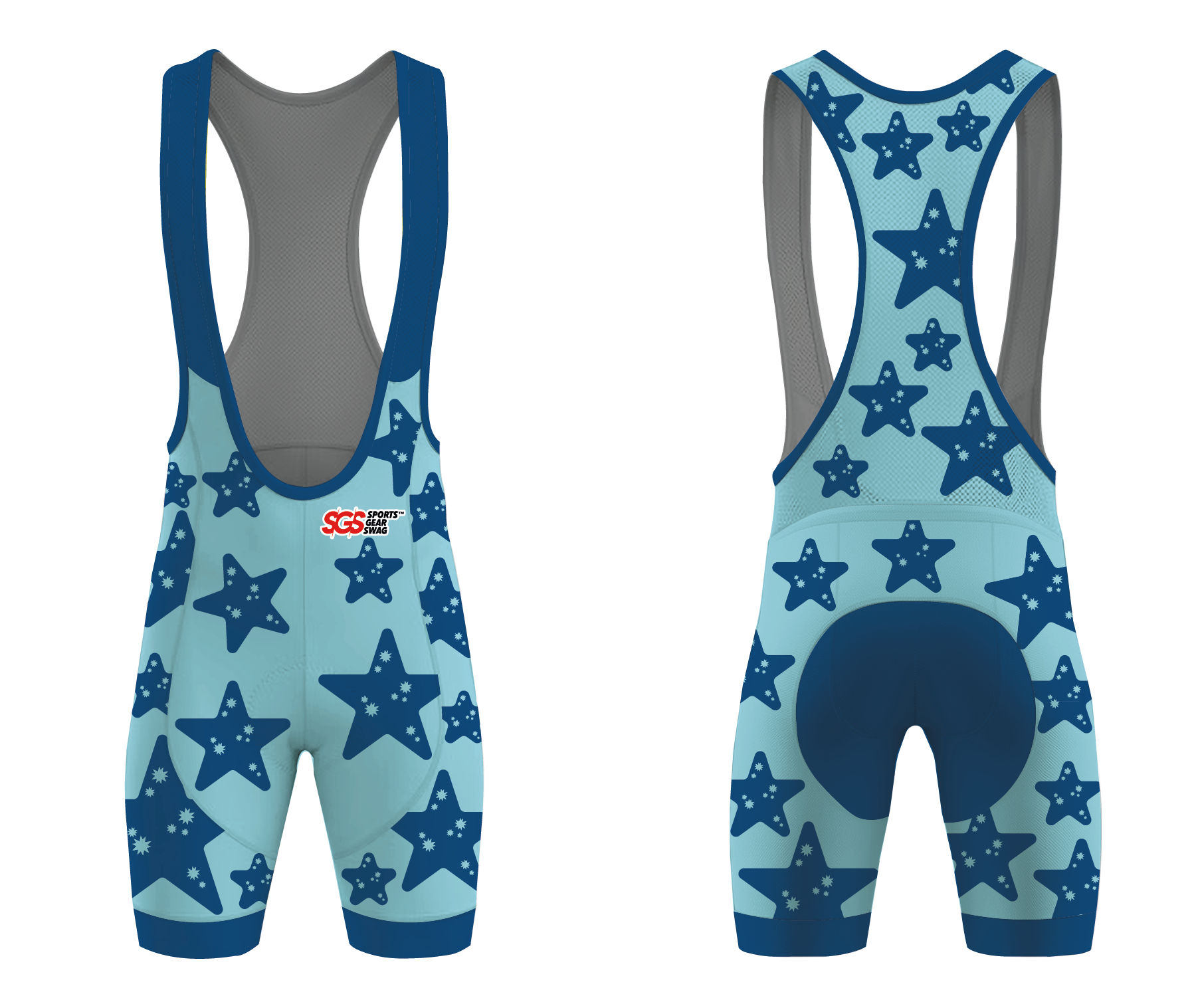 Custom astroride adult youth unisex cycling bib - Cycling-bibs