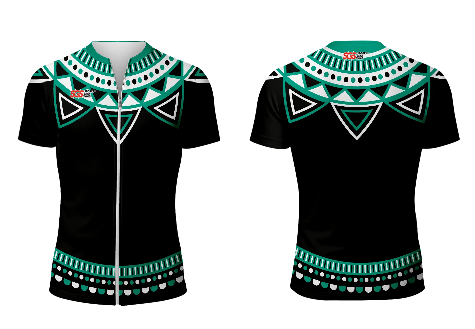Custom figure skating zipper short sleeve jersey adult youth unisex dynamic power - Figure-skating-jerseys