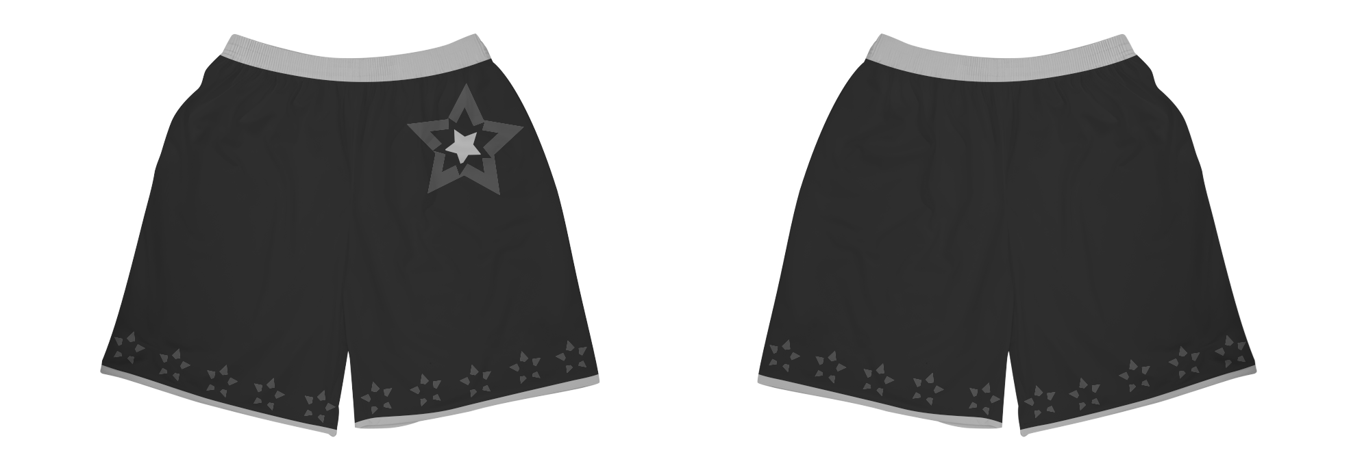 Custom big star adult youth unisex lacrosse shorts - Short