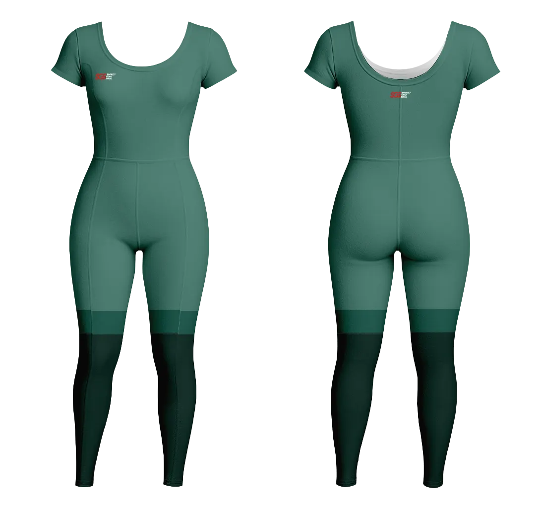 Custom women short sleeve unitards dance uniform flint - Dance-bodysuits