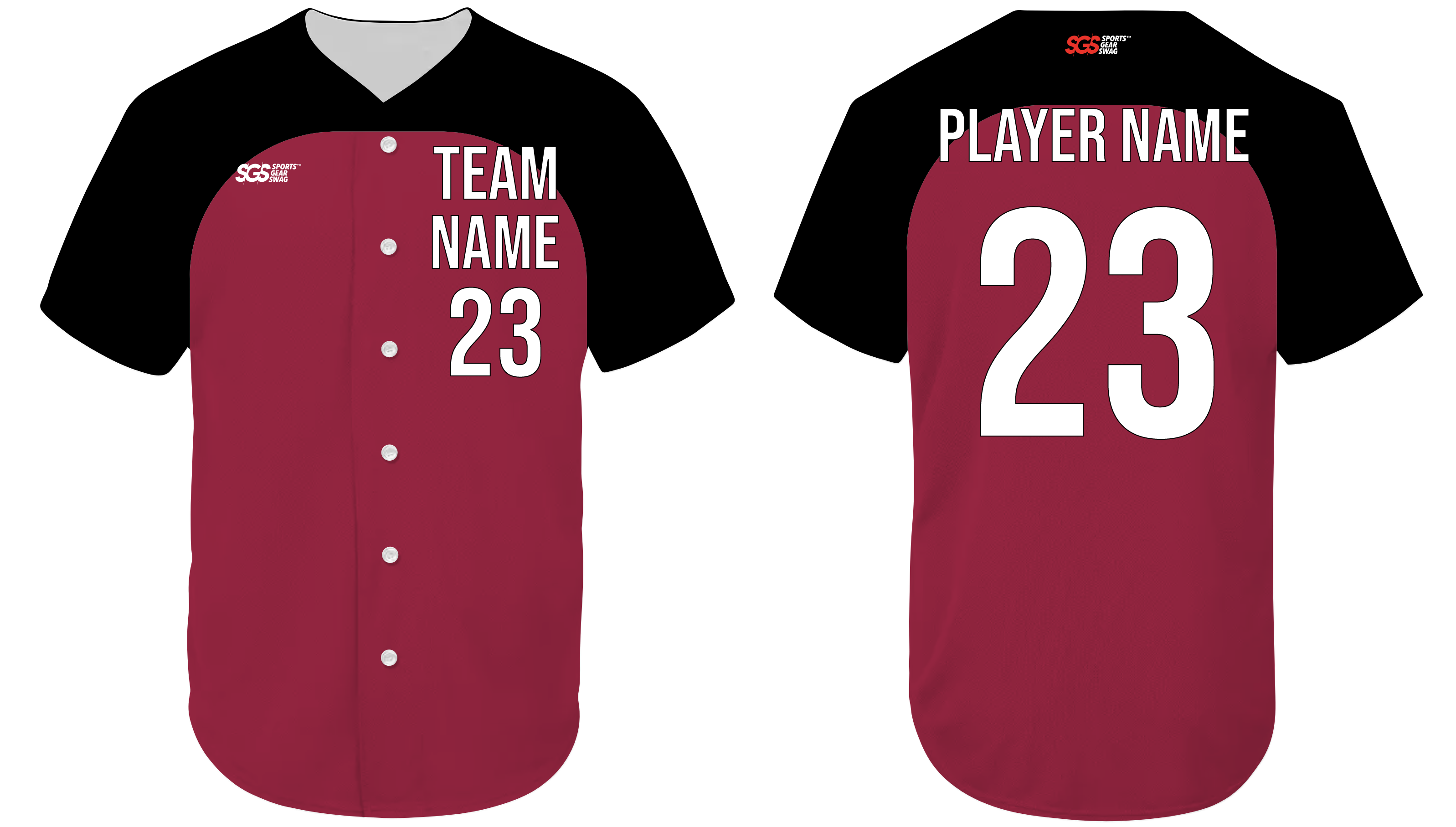 Custom casual adult youth unisex softball jersey - Jersey
