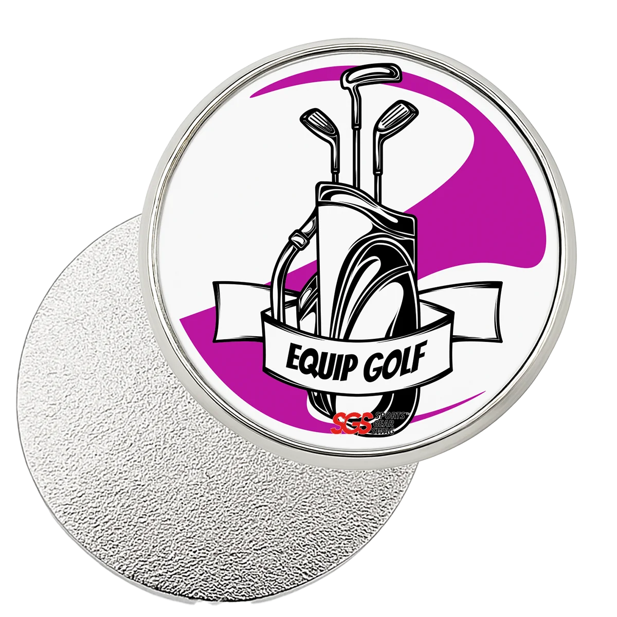 Custom golf ball marker set circle - Golf-ball-marker-sets