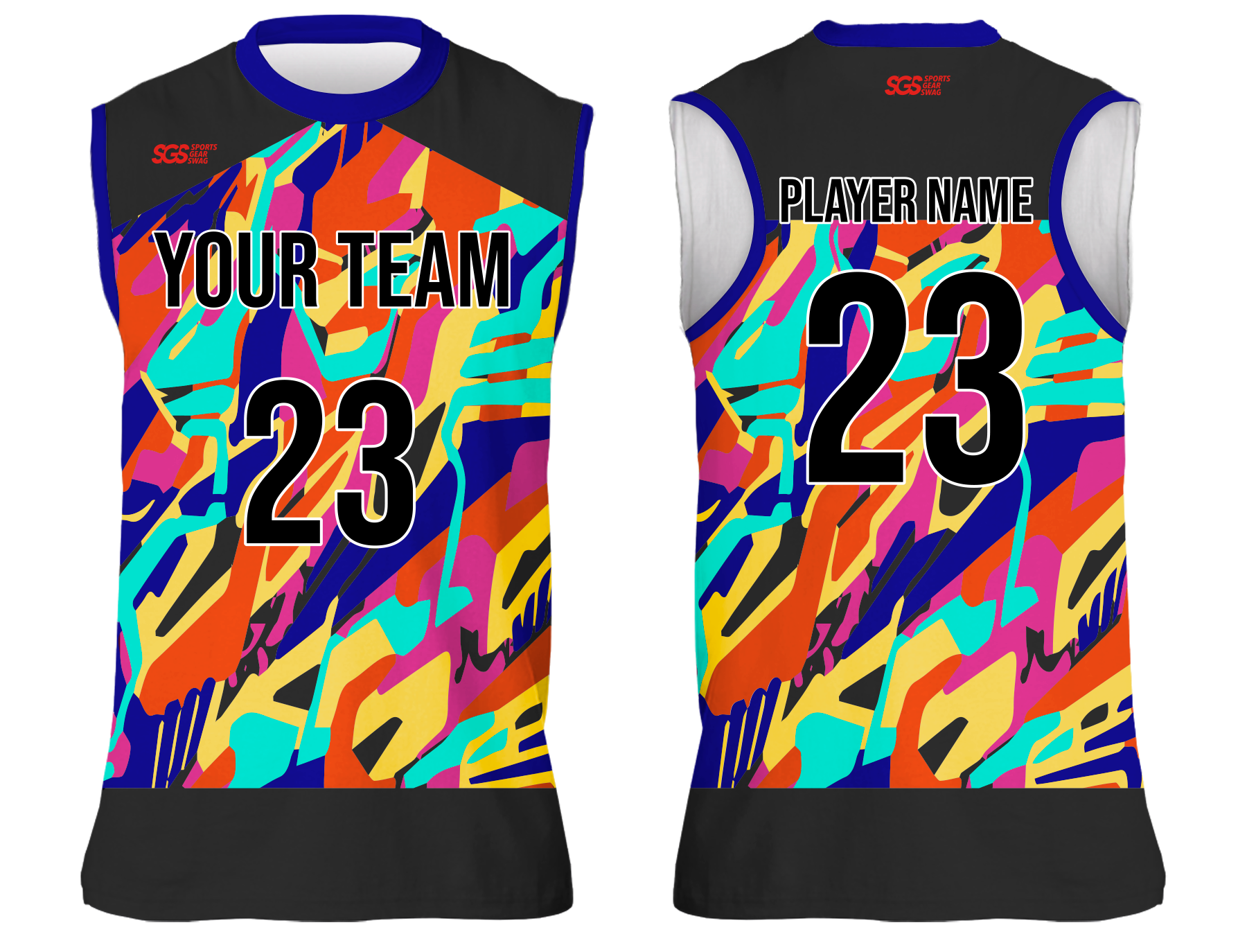 Custom superior adult youth unisex volleyball racerback jersey - Jersey
