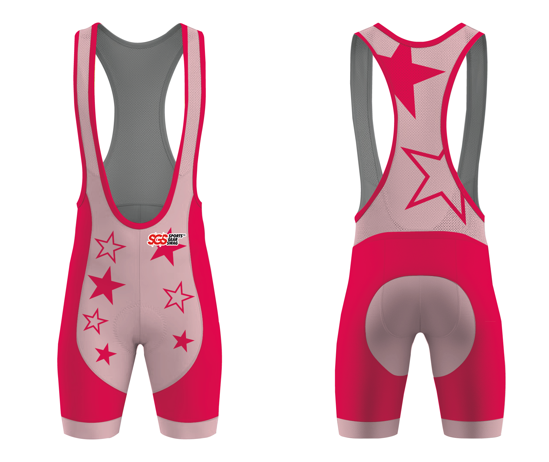 Custom ridestar adult youth unisex cycling bib - Cycling-bibs
