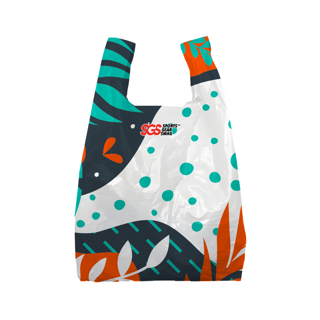 Custom plastic bags leaf design - Plastic-bags
