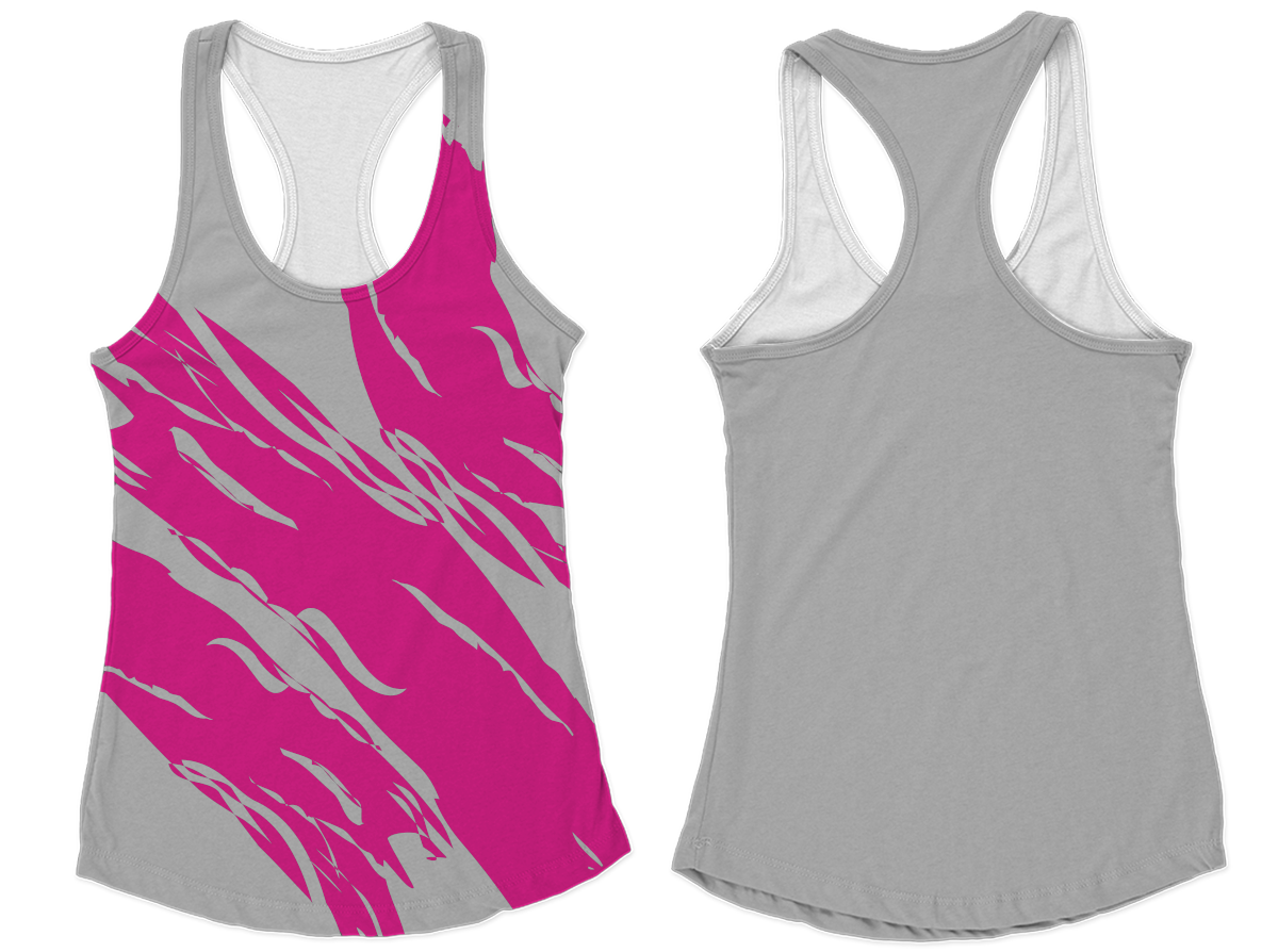 Custom new track racerback sleeveless shirts-style 3 - Shirt-sleeveless