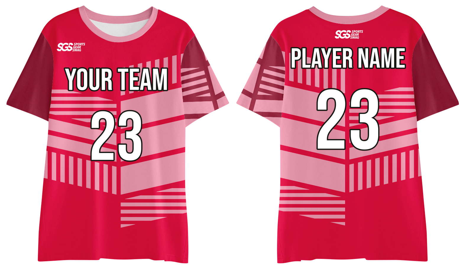 Custom moisture wicking glowing youth unisex shirt - Jersey