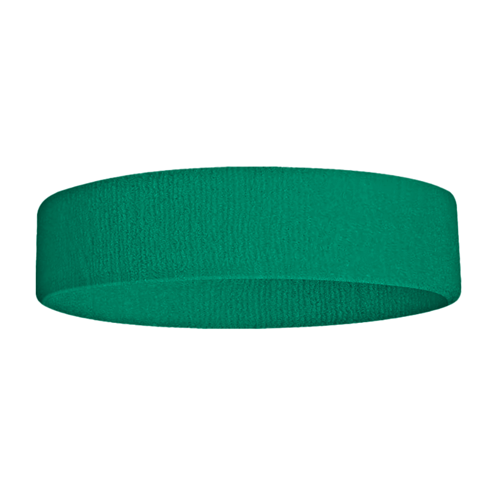 Custom adult youth unisex solid emerald headband - Head-band