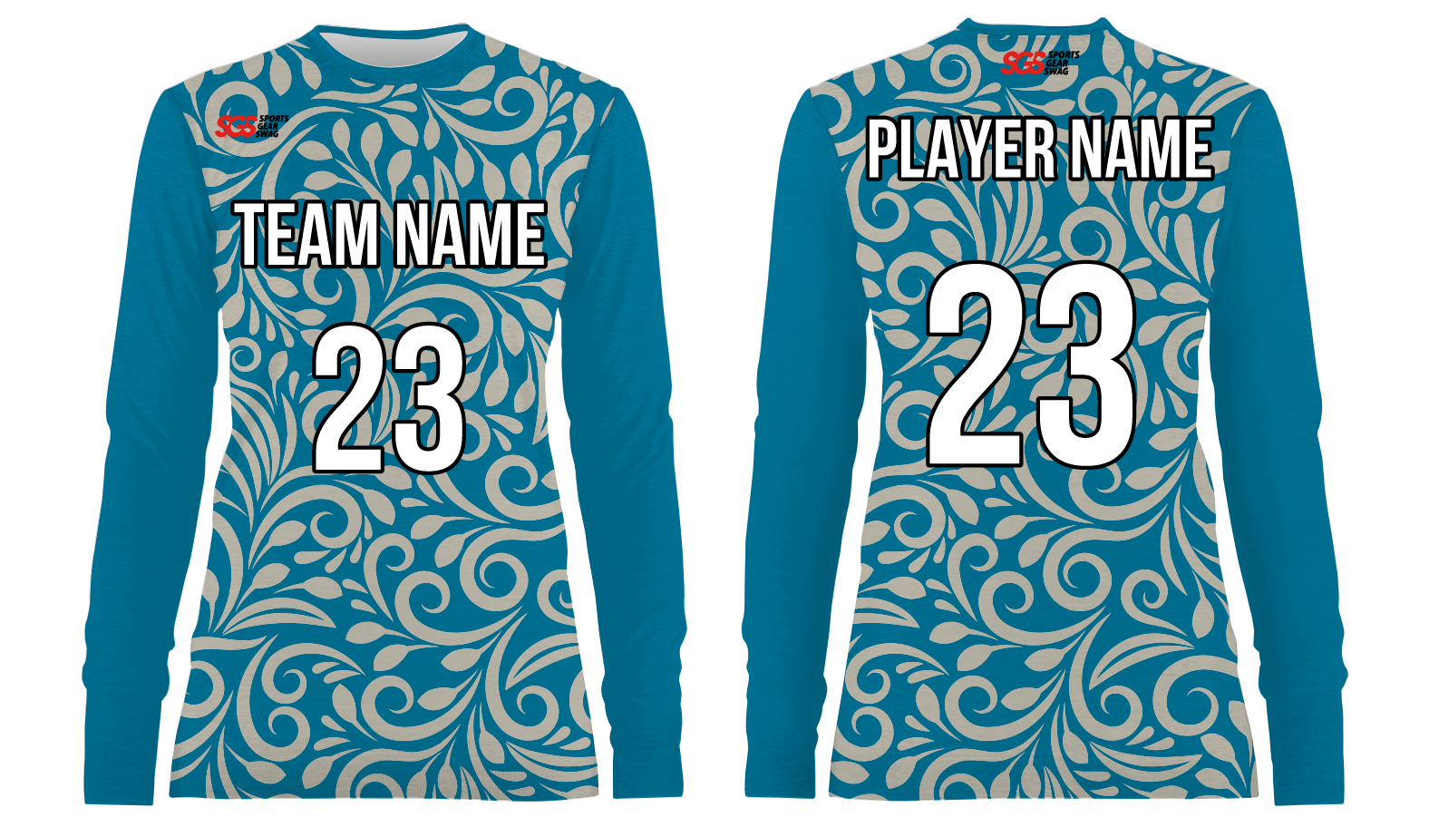 Custom simple leaves design adult youth unisex soccer jerseys - Jersey
