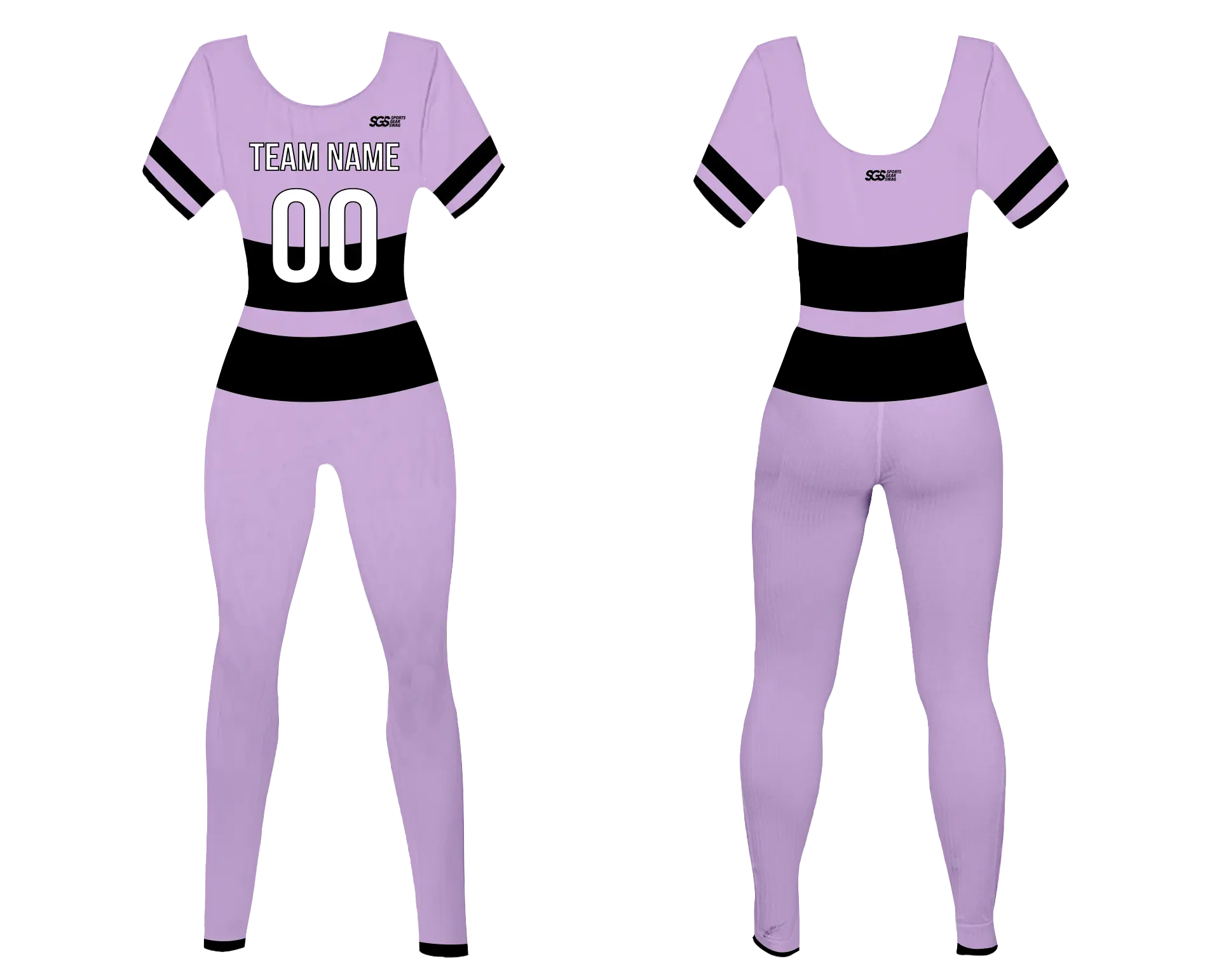 Custom women short sleeve dance bodysuit midnight purple - Dance-bodysuits