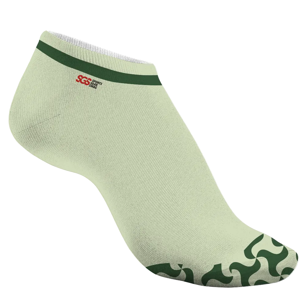Custom forest fade adult youth unisex short ankle socks - Socks
