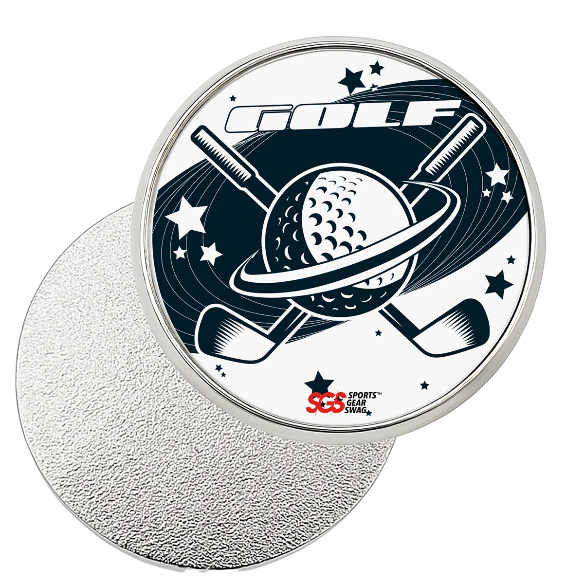 Custom golf ball marker set orbit - Golf-ball-marker-sets
