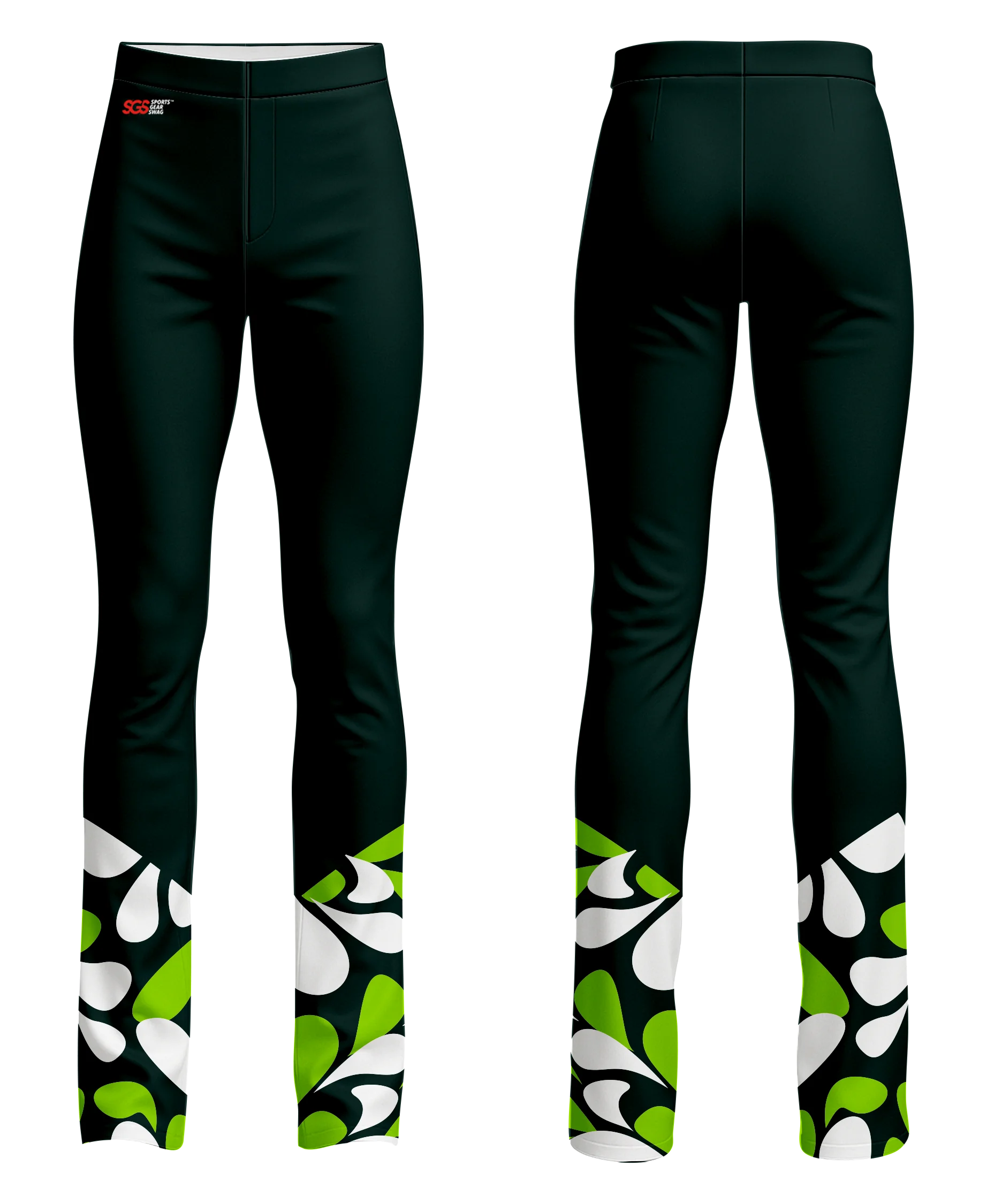 Custom figure skating pants adult youth unisex natural flow - Figure-skating-pants