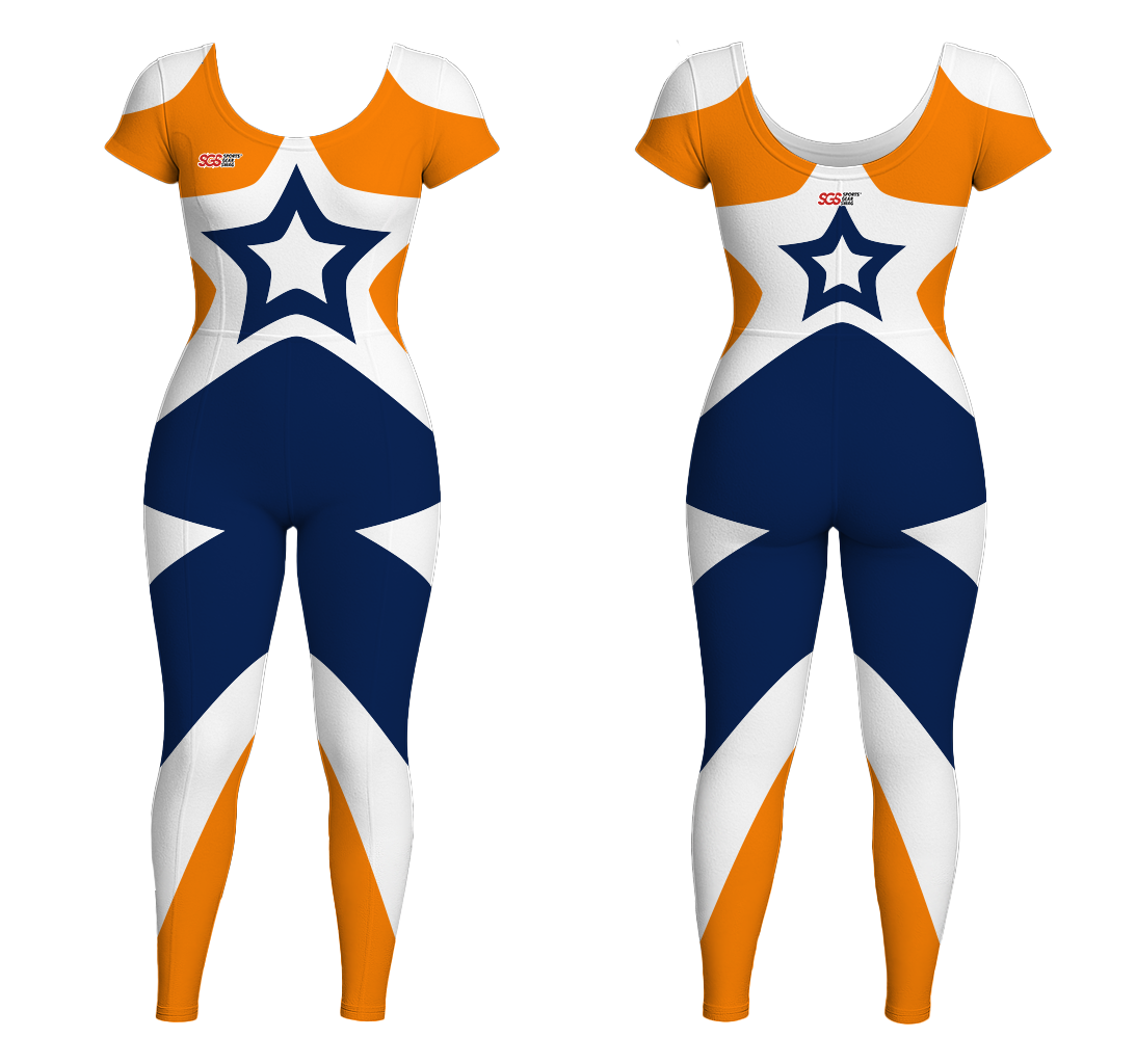 Custom women short  sleeve unitards dance uniform galaxy spin - Dance-bodysuits