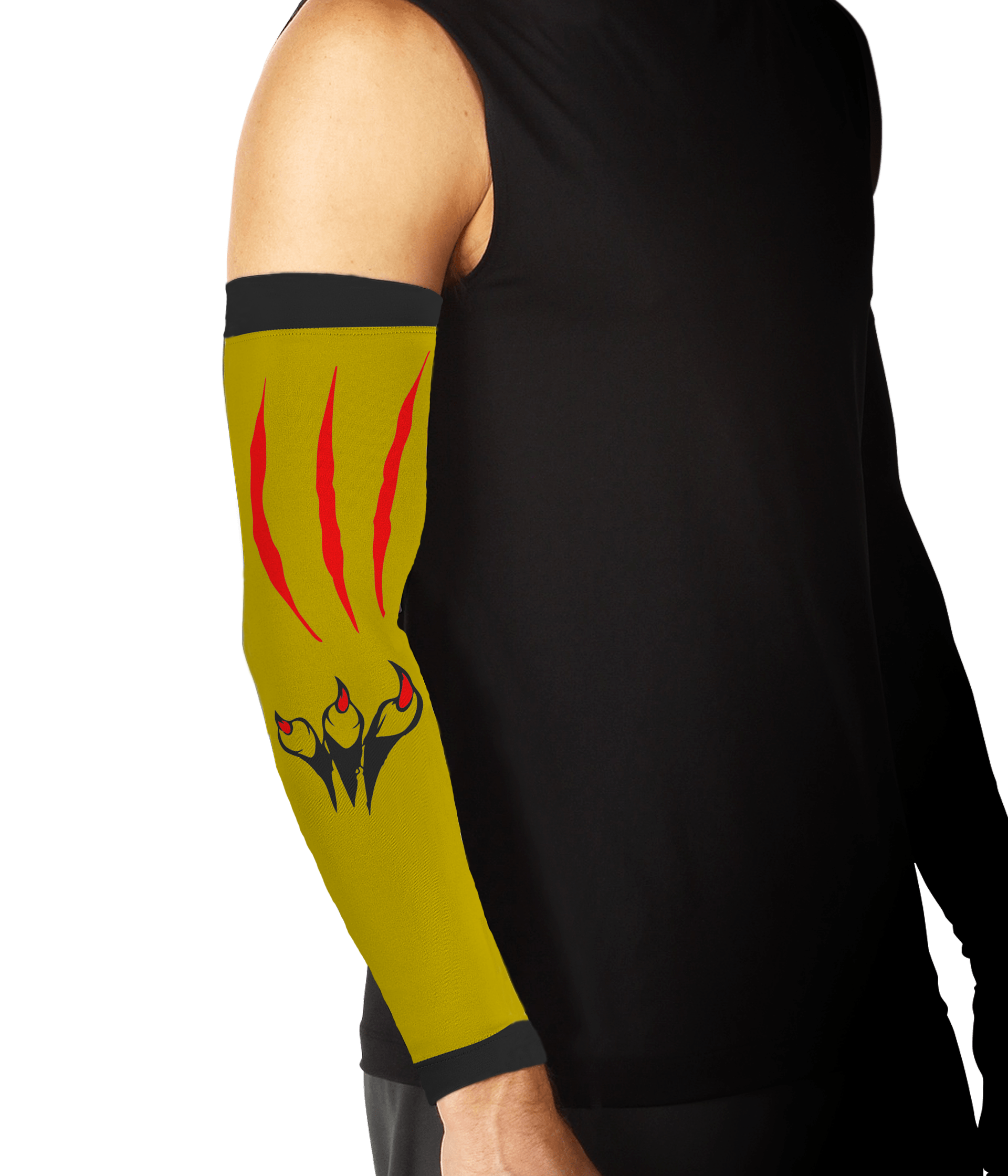 Custom apple green adult youth unisex full arm sleeve - Arm-sleeve