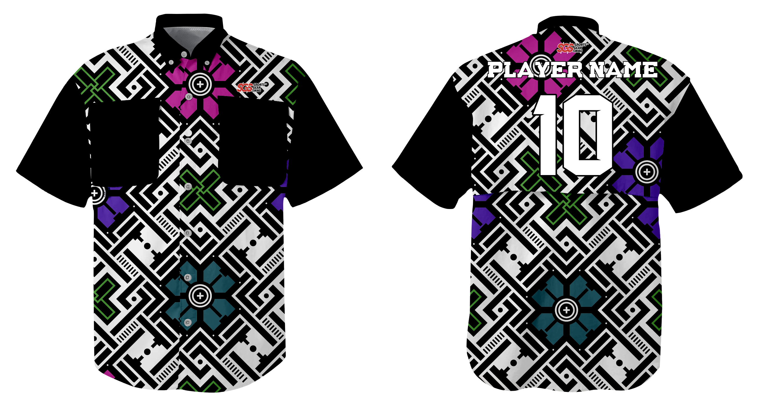 Custom fishing shirt adult youth unisex vivid petals - Jersey