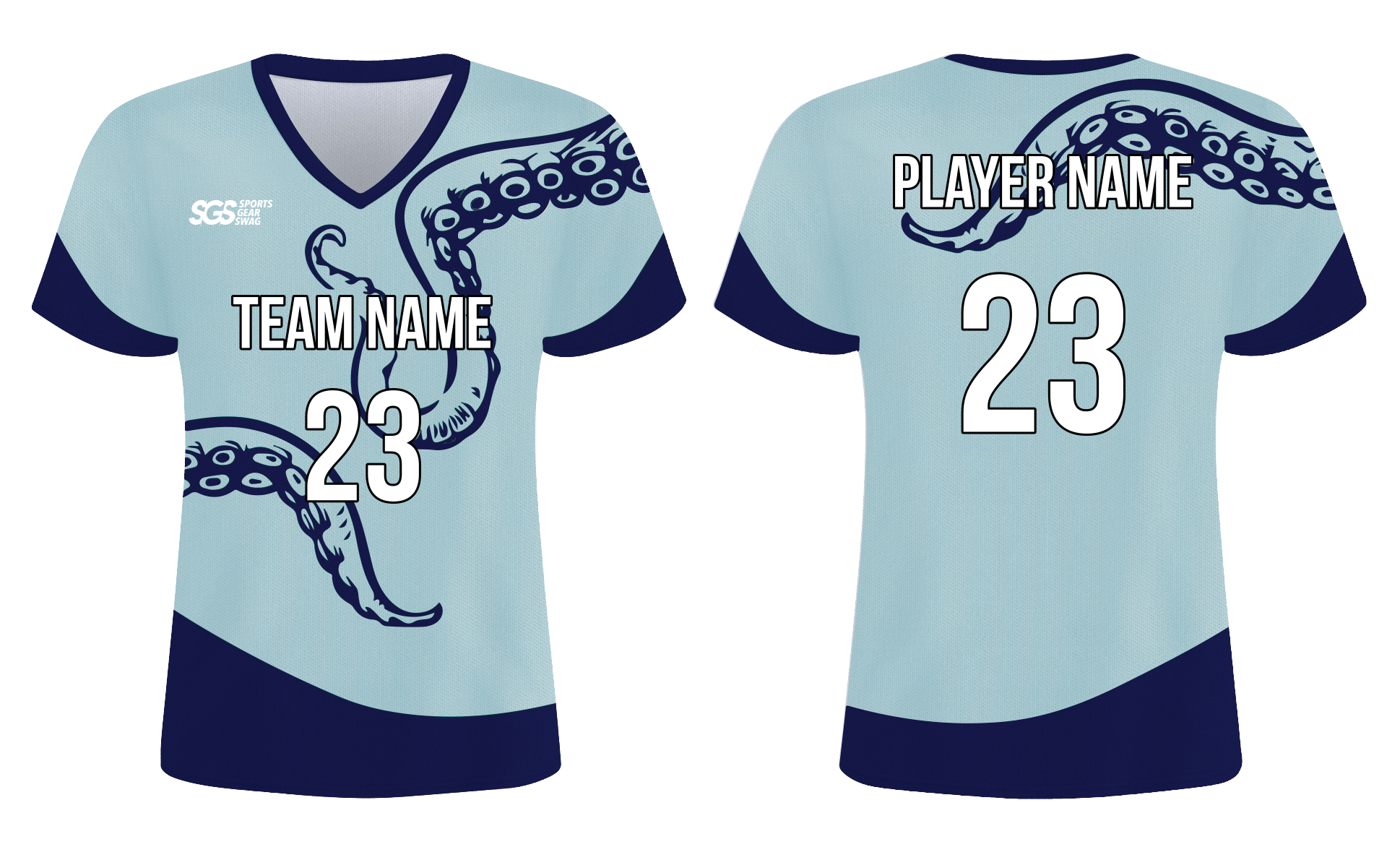 Custom octopus animals adult youth soccer jersey - Jersey