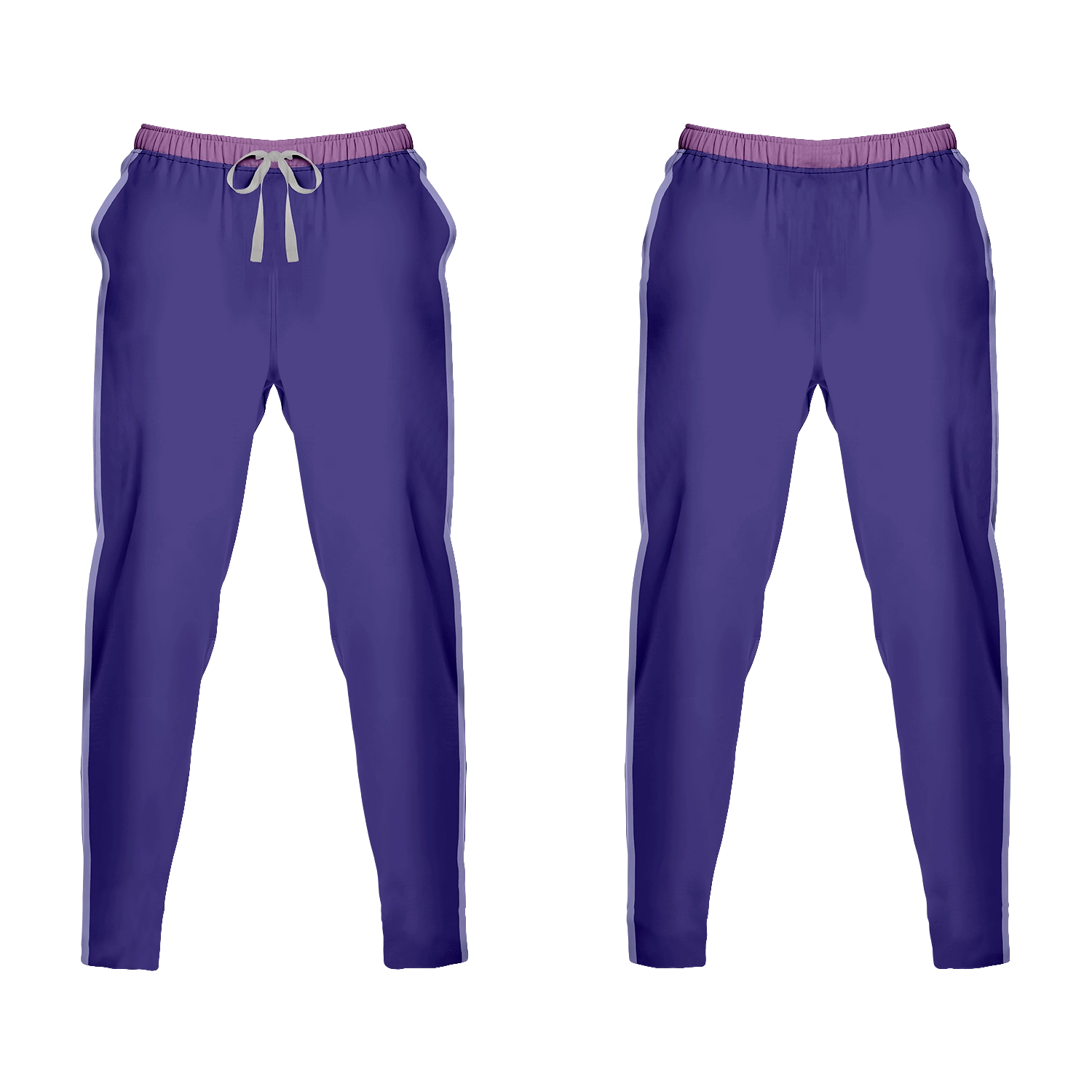 Custom scrubs loose fit bottom twilight glow - Scrub-pants