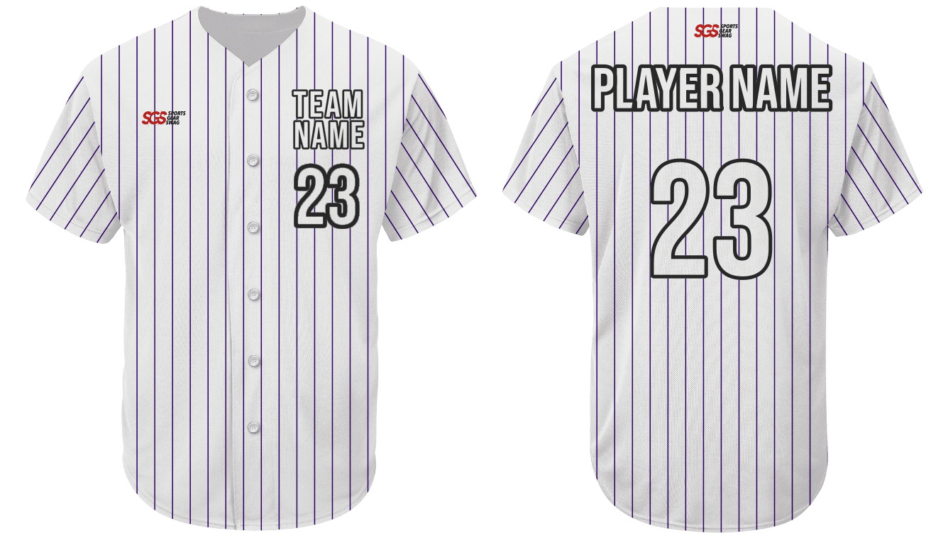 Custom hot adult youth unisex baseball jersey - Jersey