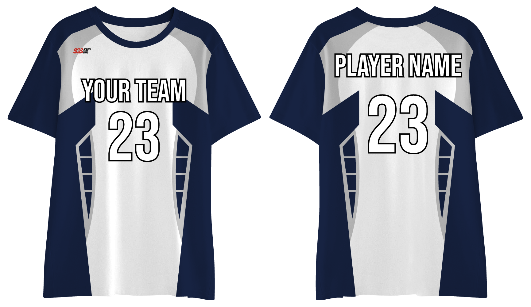 Custom rugby shirt adult youth unisex cutting edge - Rugby-jerseys
