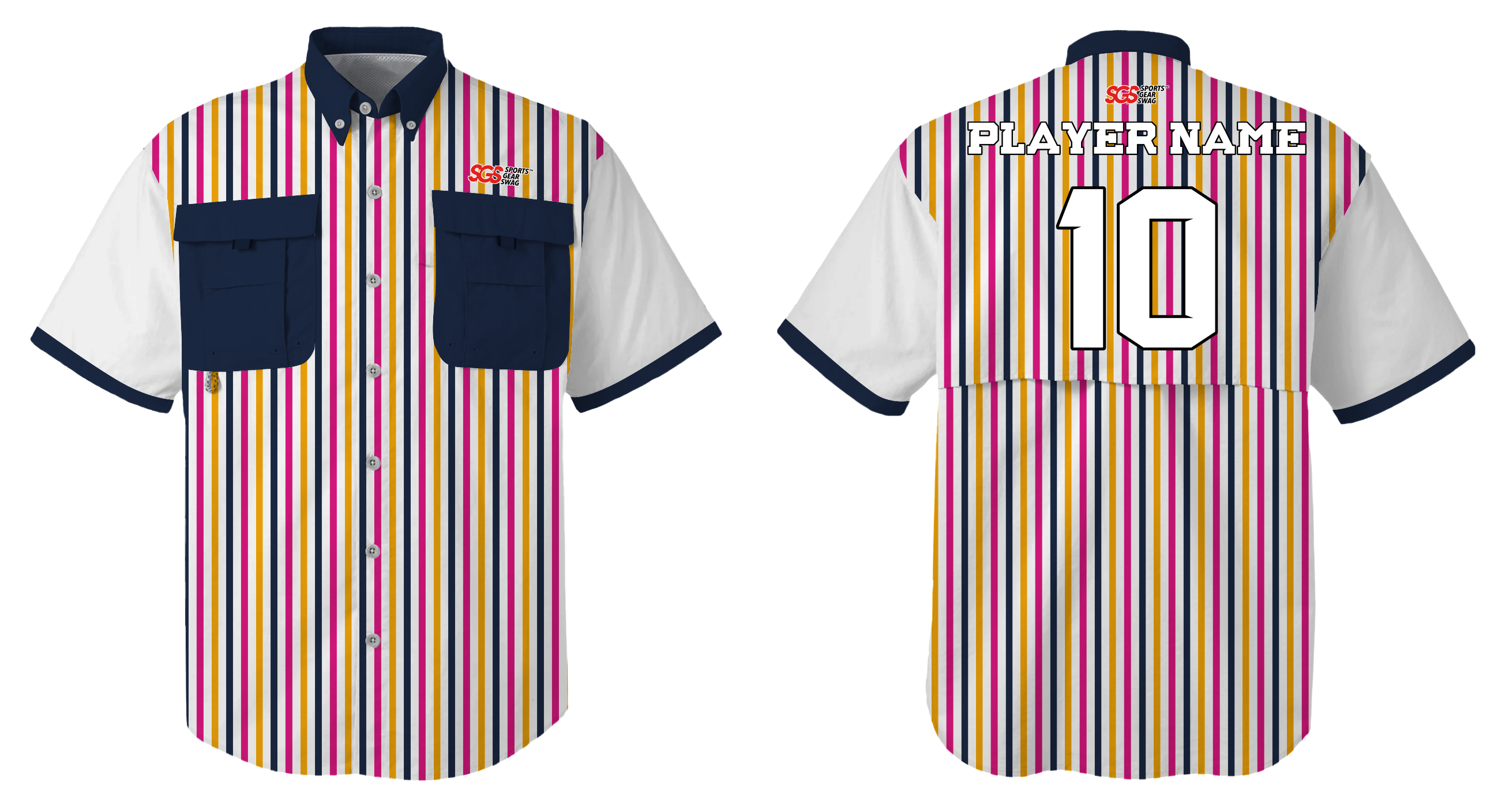 Custom fishing shirt adult youth unisex vibrant horizon - Jersey
