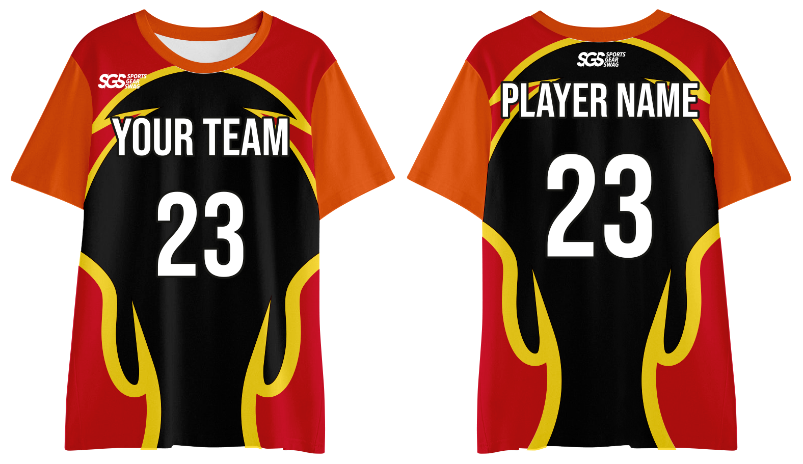 Custom moisture-wicking clashing adult youth unisex shirt - Jersey