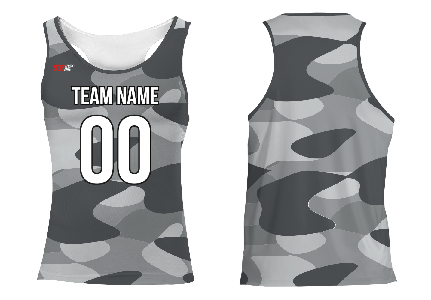 Custom track tight fit singlets adult youth unisex full customization - Track-singlets