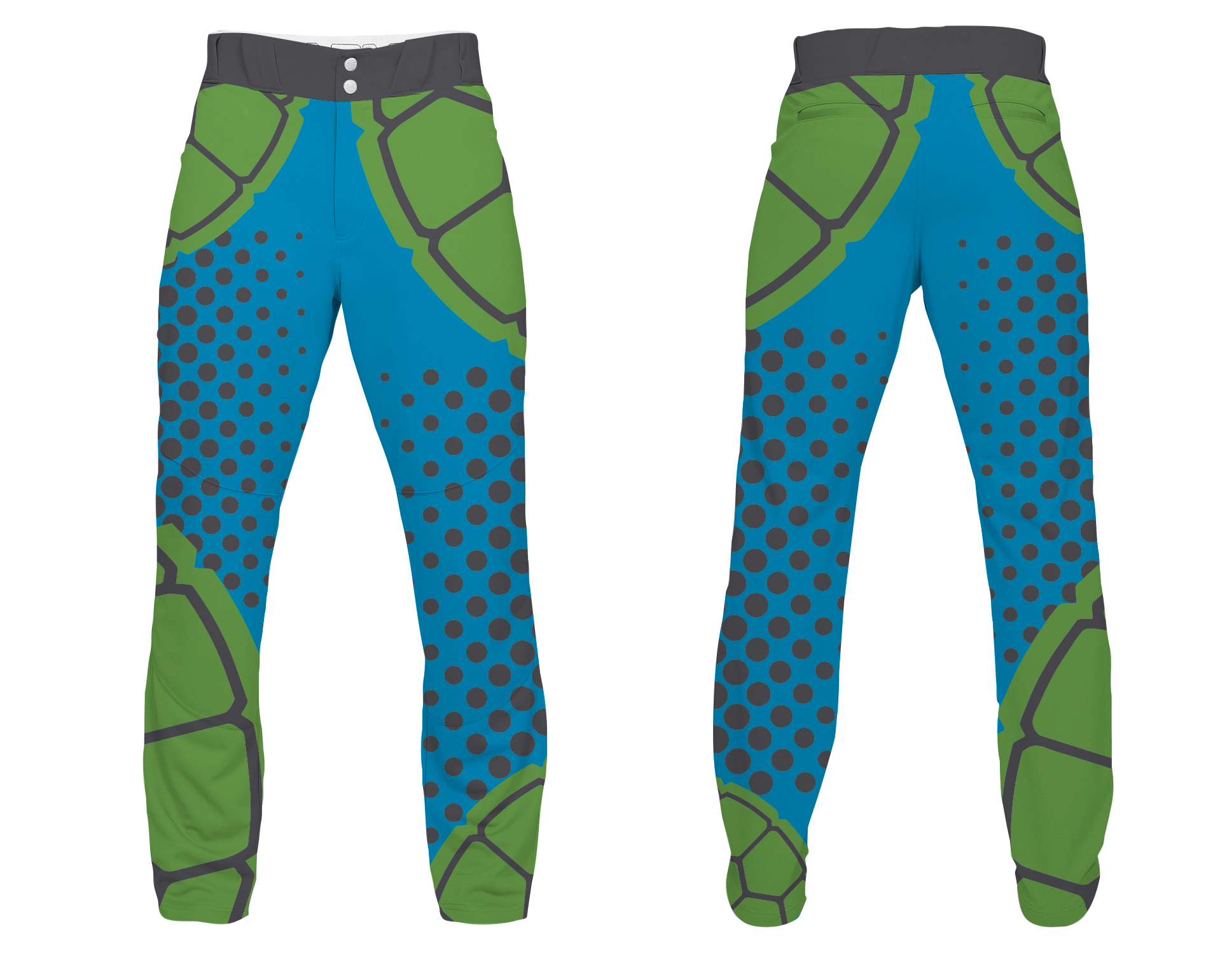 Custom turtle animal adult youth unisex softball pants - Softball-pants