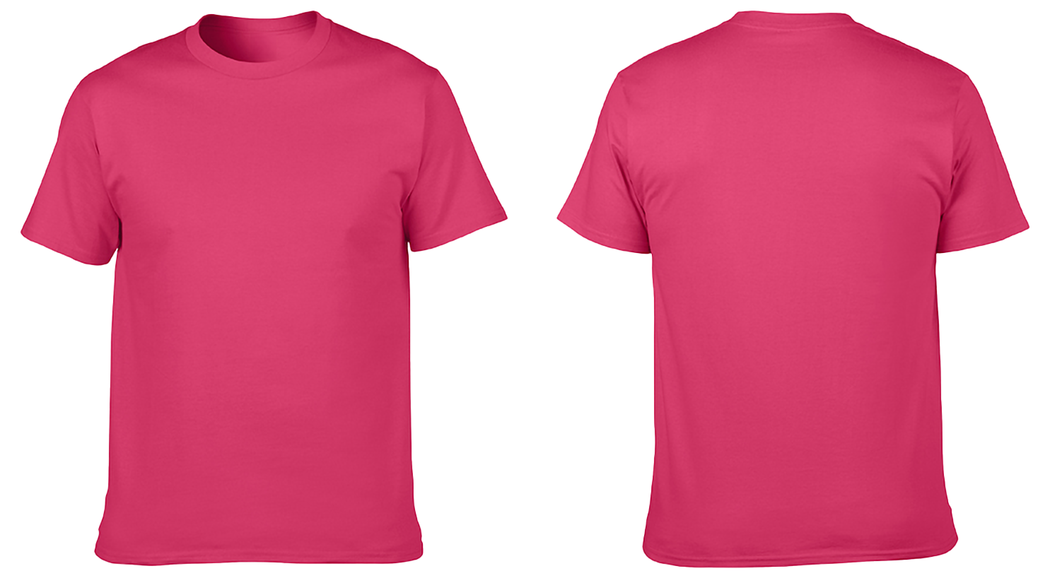 Custom cotton short sleeve shirts adult youth unisex burgundy pink - Cotton-shirt