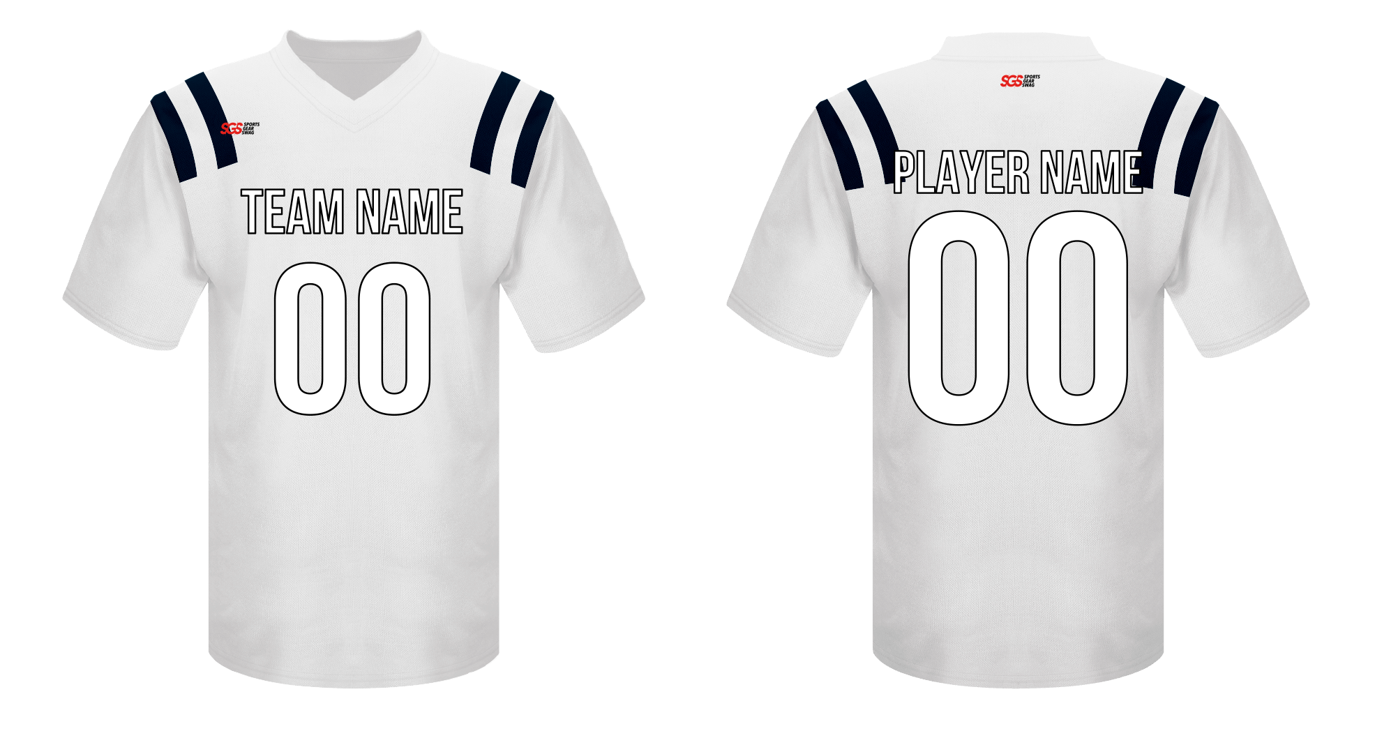 Custom football jersey adult youth unisex classic contrast - Jersey
