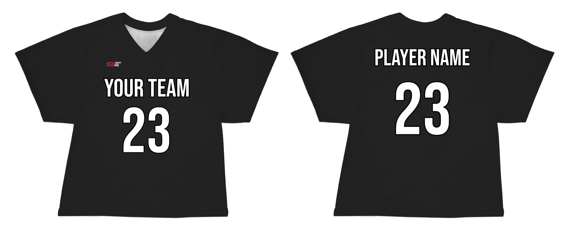 Custom extraordinary solids adult youth unisex lacrosse jerseys - Jersey