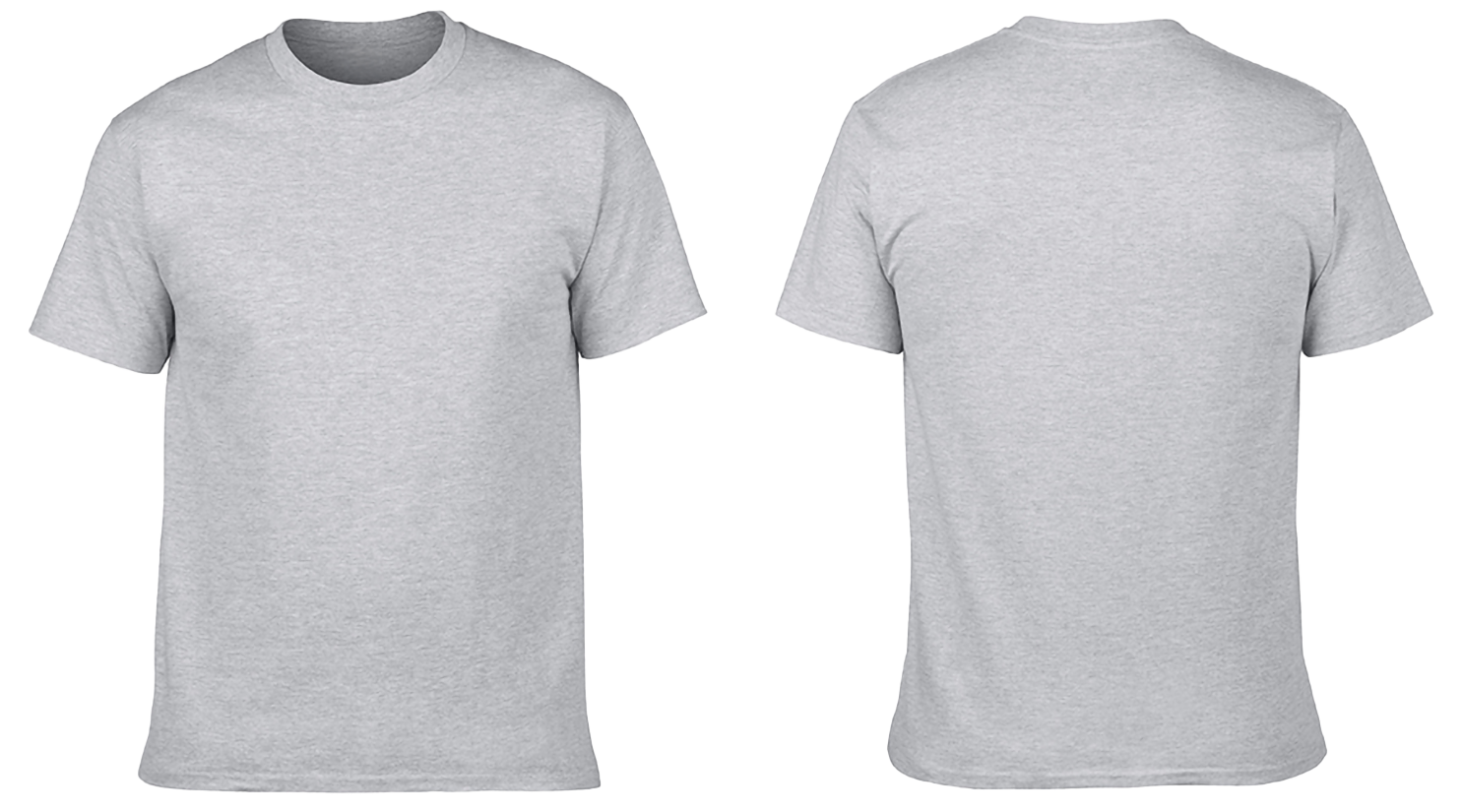 Custom cotton short sleeve shirts adult youth unisex  silver mist - Cotton-shirt
