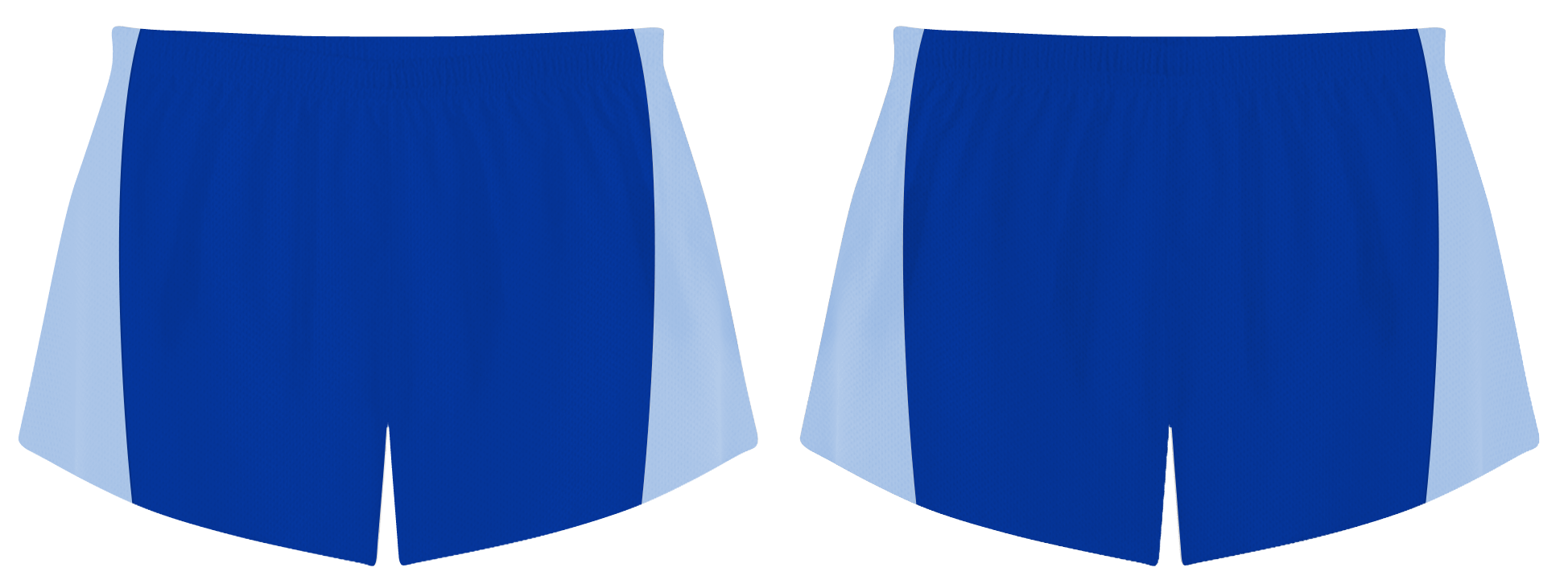Custom blue solids adult youth volleyball jersey - Jersey